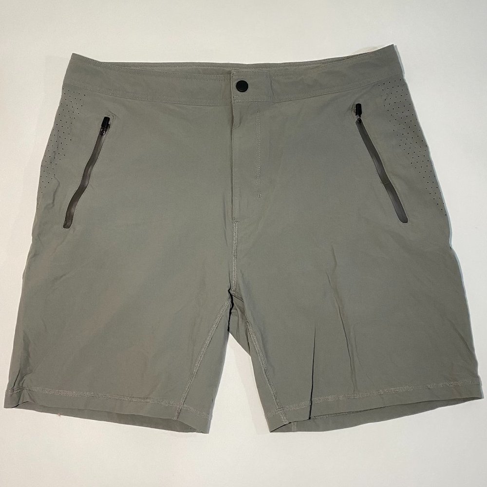 Mack Weldon Water Repellent Breathable Zip Pockets Shorts Men's Size XL